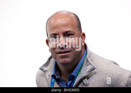 Jeff Zucker, président et directeur général de NBC Universal à la concurrence à court couples aux Jeux Olympiques d'hiver de 2010 Banque D'Images