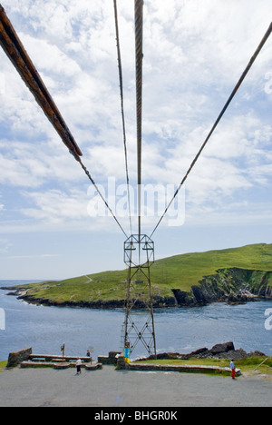 Vue prise à Ballaghboy, près de Dursey Island, dans le comté de Cork, Irlande Banque D'Images