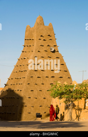 Mosquée Sankoré.Construit en 15ème-16ème siècles . La ville de Tombouctou. Région de Tombouctou. Le Mali. Banque D'Images