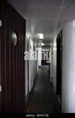 Intérieur d'un bateau-ferry, Istanbul, Turquie, mer Méditerranée, Eurasie, Orient Banque D'Images