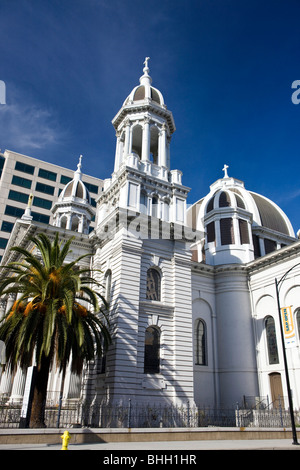 Basilique-cathédrale St Joseph, San Jose, Californie, États-Unis d'Amérique. Banque D'Images