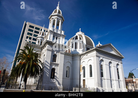 Basilique-cathédrale St Joseph, San Jose, Californie, États-Unis d'Amérique. Banque D'Images