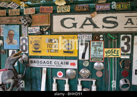 Abita Mystery House aka UCM Museum, Abita Springs, en Louisiane Banque D'Images