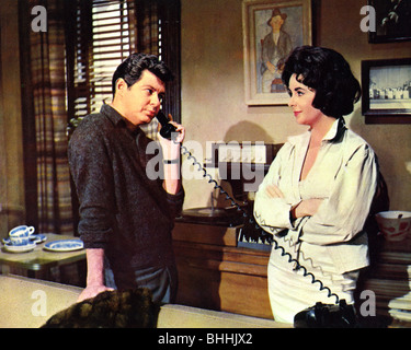 BUTTERFIELD 8 - 1960 MGM film avec Elizabeth Taylor et Eddie Fisher Banque D'Images