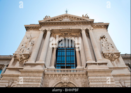 Le Musée Océanographique, Monaco-Ville, Le Rocher, Monaco Banque D'Images