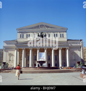 Théâtre Bolchoï, place Teatralnaya, district de Tverskoy, Moscou, district fédéral central, Russie Banque D'Images