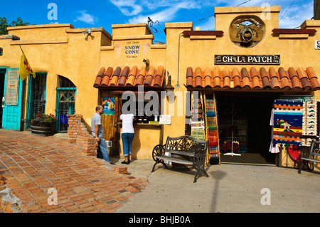 Poco a Poco boutiques et souvenirs, vieille ville d'Albuquerque, Nouveau-Mexique. Banque D'Images