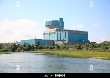 Shoreham Nuclear Power Plant, déclassé après les manifestations à la hauteur de la No Nukes mouvement, Long Island, New York Banque D'Images