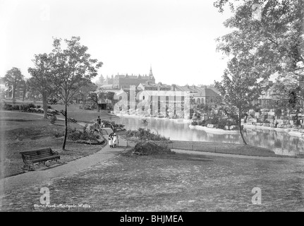 Parc Dane, Margate, Kent, 1896-1910. Artiste : Inconnu Banque D'Images