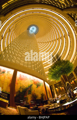 Grand Hyatt Hotel à la Jin Mao Tower, Shanghai, Chine, Asie Banque D'Images