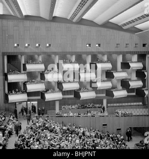 Royal Festival Hall, Belvedere Road, South Bank, Lambeth, London, c1954-1962. Artiste : Eric de Maré Banque D'Images