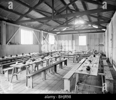 Cantine, Munitions Hampton's Works, Lambeth, Londres, 1914-1918. Artiste : Bedford Lemere et compagnie Banque D'Images