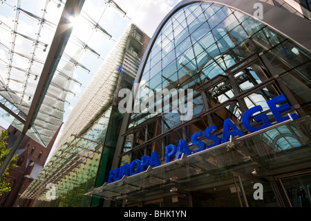 Centre commercial Europa Passage Moenckeberg, Street, Hambourg, Allemagne Banque D'Images