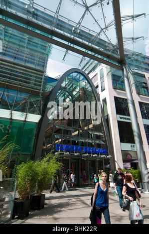 Centre commercial Europa Passage Moenckeberg, Street, Hambourg, Allemagne Banque D'Images