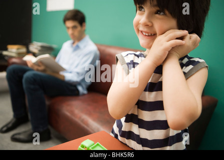 Little Boy, portrait Banque D'Images