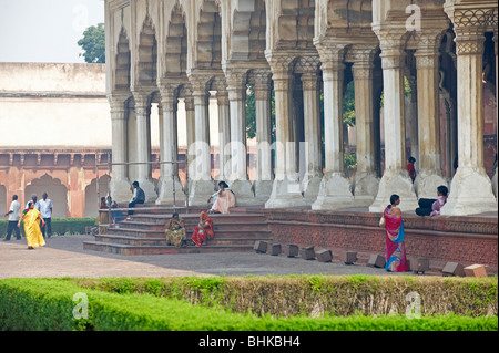 Fort d'Agra Rajasthan Inde Banque D'Images