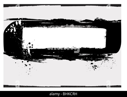 Vaste arrière-plan de l'écran en grunge style Banque D'Images