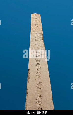 Obélisque de Thoutmosis I, complexe du temple de Karnak, Louxor, Égypte Banque D'Images