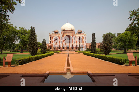 L'Haryana India New Delhi Tombe de Humayun Banque D'Images