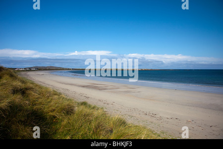 L'Écosse, ARGYLL & BUTE, les Hébrides intérieures, Tiree, Balephetrish Beach Banque D'Images