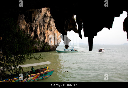 Ping Ko Kan - également connu sous le nom de île de James Bond - en Thaïlande Banque D'Images