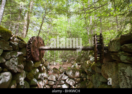 Thornton Gore qui était un vieux hill farm community abandonné au 19e siècle. Situé dans la région de Thornton, New Hampshire Banque D'Images