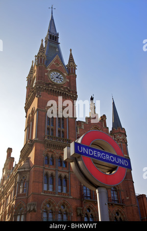 St Pancras International Station Hotel, Londres Banque D'Images