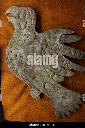 Artefact effigie d'oiseaux Hopewell Culture National Historical Park Chillicothe Ohio Banque D'Images