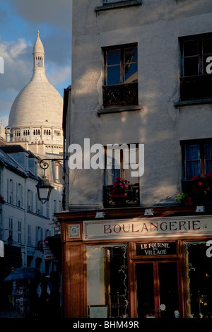 Basilique de Montmartre, Sacré Coeur, Paris, France Banque D'Images