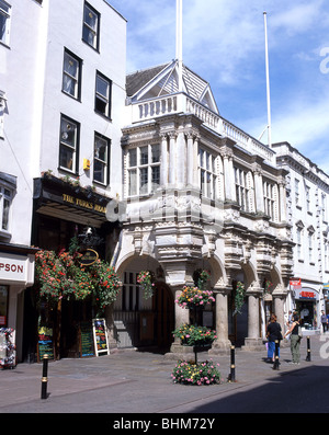 Guildhall, High Street, Exeter, Devon, Angleterre, Royaume-Uni Banque D'Images