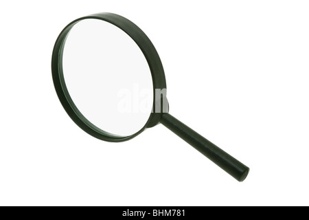 Loupe isolé sur fond blanc Banque D'Images