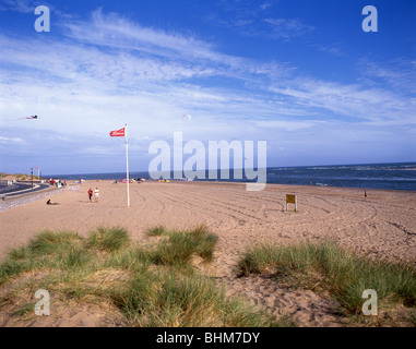 Sur le front de plage, Exmouth, Devon, Angleterre, Royaume-Uni Banque D'Images