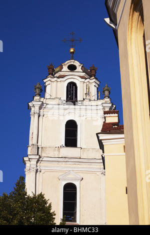 L'église Saint John's, Vilnius, Lituanie, Pays Baltes, Europe de l'Est Banque D'Images