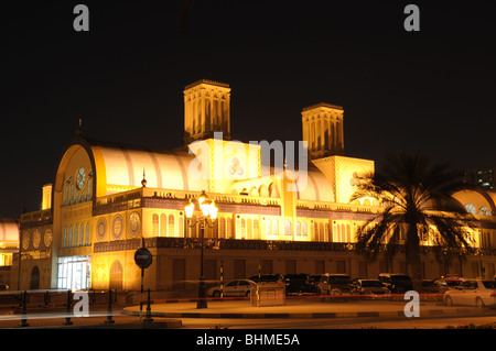 Souk central dans la ville de Sharjah, Emirats Arabes Unis Banque D'Images