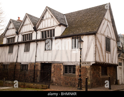 La Guildhall sur l'île de Saint Martin à l'Ouest dans le centre-ville de Leicester, Leicestershire Angleterre UK Banque D'Images