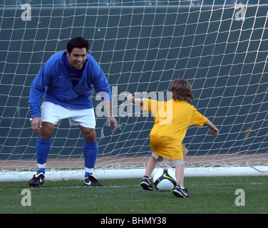 MARK CONSUELOS JOAQUIN 2009 MIA HAMM & NOMAR GARCIAPARRA CELEBRITY DÉFI SOCCER CARSON LOS ANGELES CA USA 17 janvier 200 Banque D'Images