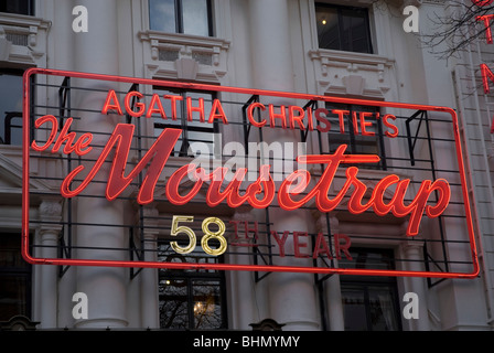 The Mousetrap au St Martins Theatre London UK Banque D'Images