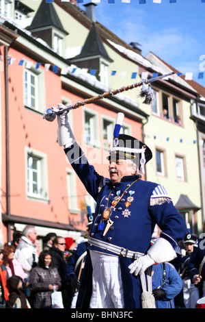 Swabian-Alemannic 'carnaval' Fasnet à Villingen, Allemagne du Sud Banque D'Images