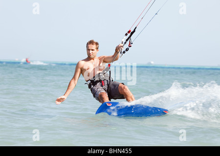 Kitesurf Banque D'Images