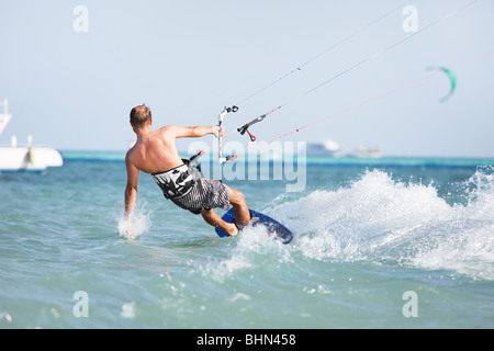 Kitesurf Banque D'Images