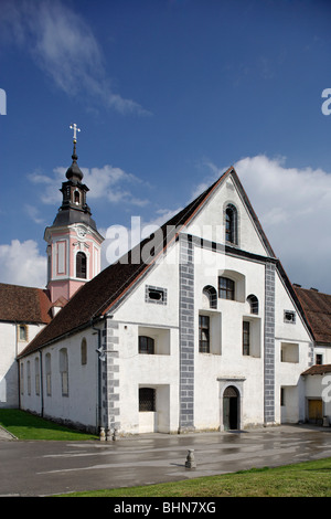 ( Stiski Sticna) créée en 1136,Monastère monastère cistercien,église abbatiale romane,,origine,style Baroque,Slovénie Banque D'Images