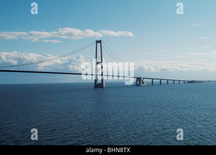 L'architecture, de ponts, de grande ceinture Lien fixe l'ensemble de la Grande Ceinture, le Danemark, l'Additional-Rights Clearance-Info-Not-Available- Banque D'Images