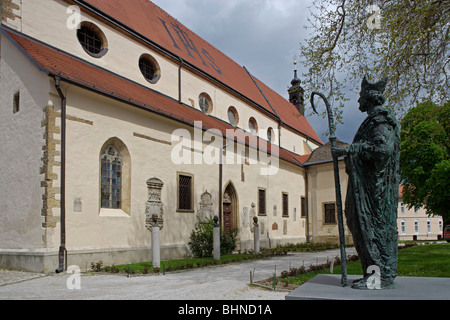 L'église paroissiale de Ptuj,de Saint Georges,9e, 19e siècle, la vieille ville,Slovénie Banque D'Images