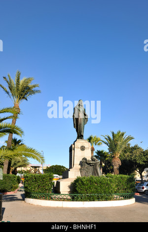 Le Christ Roi monument, La Valette Banque D'Images