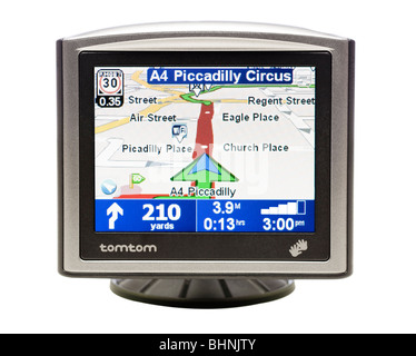 Appareil de navigation GPS Banque D'Images