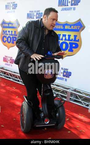 KEVIN JAMES PAUL BLART : MALL COP FILM PREMIERE LOS ANGELES CA USA 10 janvier 2009 Banque D'Images