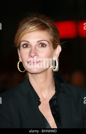 JULIA ROBERTS DUPLICITÉ WORLD FILM PREMIERE L'EMPIRE Leicester Square Londres Angleterre 10 Mars 2009 Banque D'Images