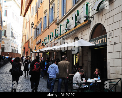 Café de Rome Giolitti Banque D'Images