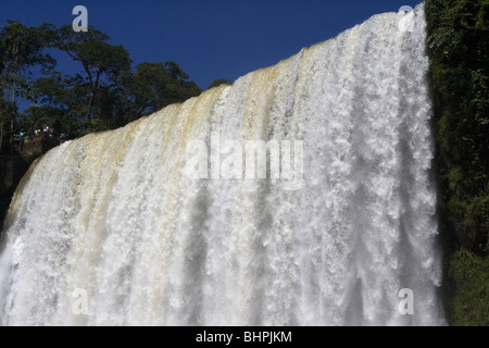 Sous l'adan y eva Adam et Eve en automne parc national de l'Iguazu, Argentine, Amérique du Sud Banque D'Images