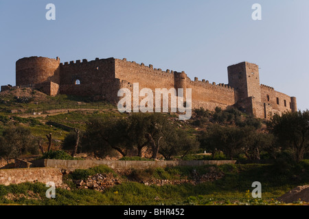 Château de Medellín, Badajoz, Espagne Banque D'Images